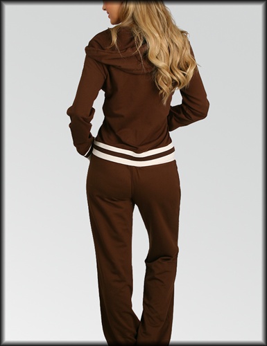 sweatsuit brown